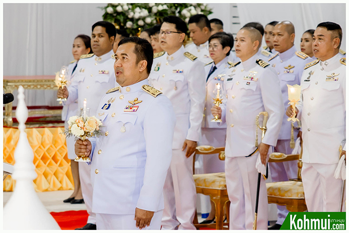 ะจุดเทียนถวายพระพรชัยมงคล